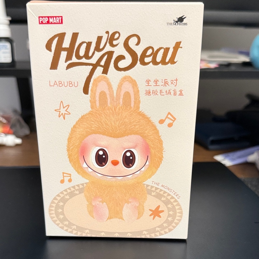 Authentic DaDa Pop Mart Labubu Have A Seat